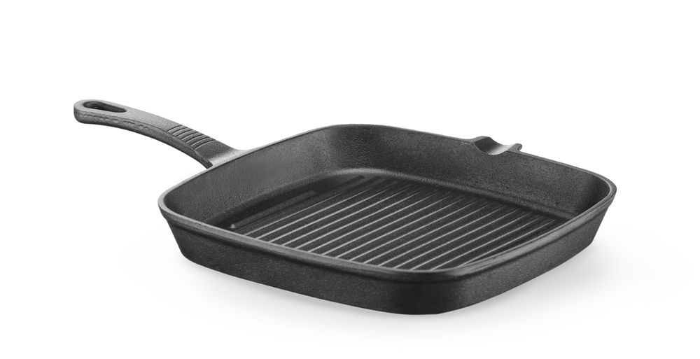 HENDI Gietijzeren grillpan 629932