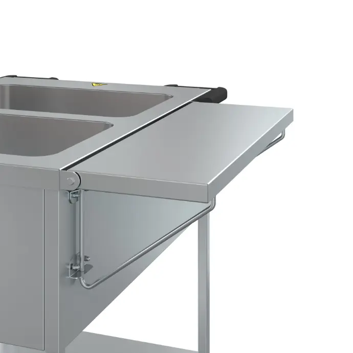 Hupfer Neerklapbaar blad lange zijde voor KB/ls SPA 2EB + SPTW