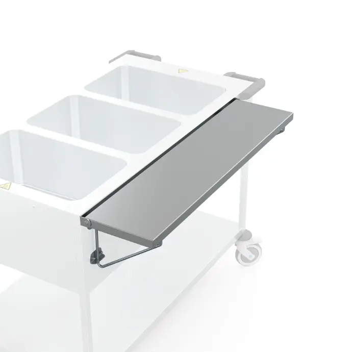 Hupfer Neerklapbaar blad lange zijde voor KB/ls SPA 3EB + SPTW