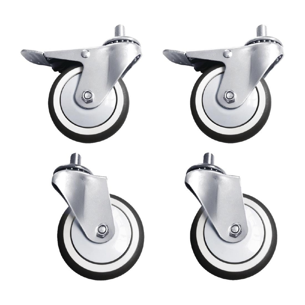 Buffalo Complete Castors 4 stuks