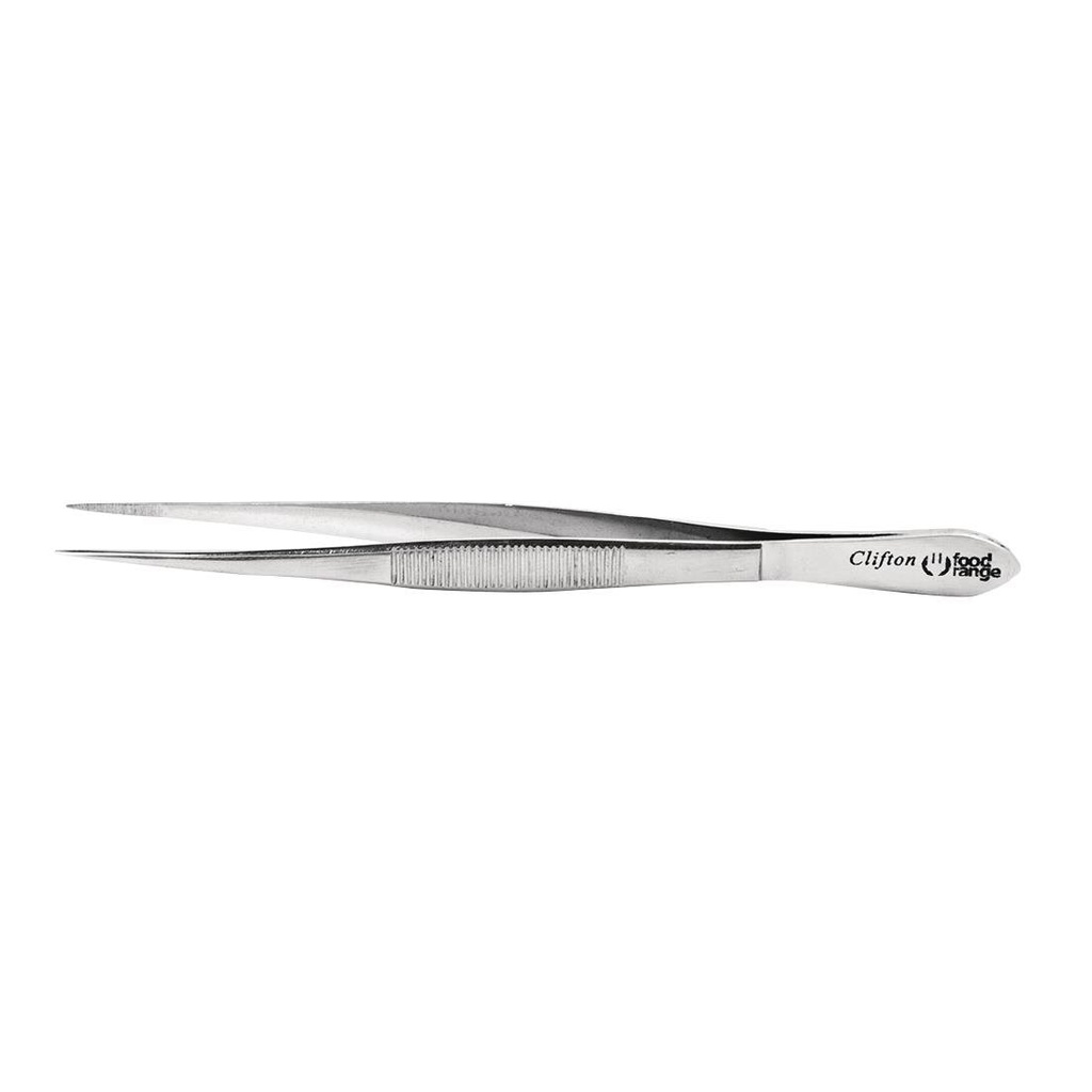 RVS micro pincet met smalle punt 16cm