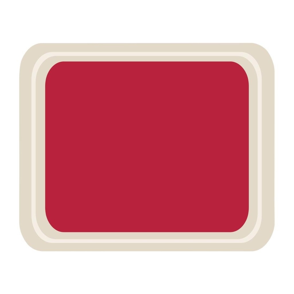 Roltex Original dienblad rood 42x32cm