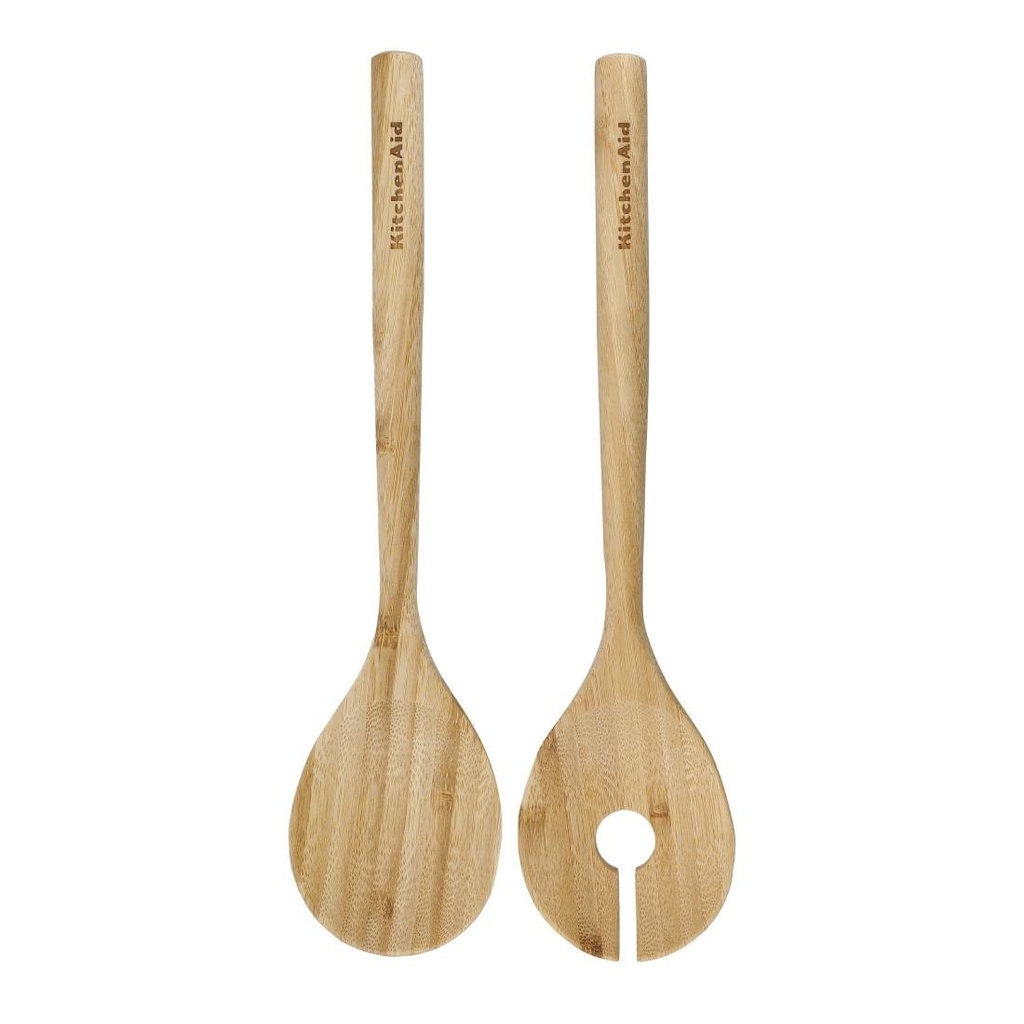 KitchenAid Bamboe Saladeserveerset
