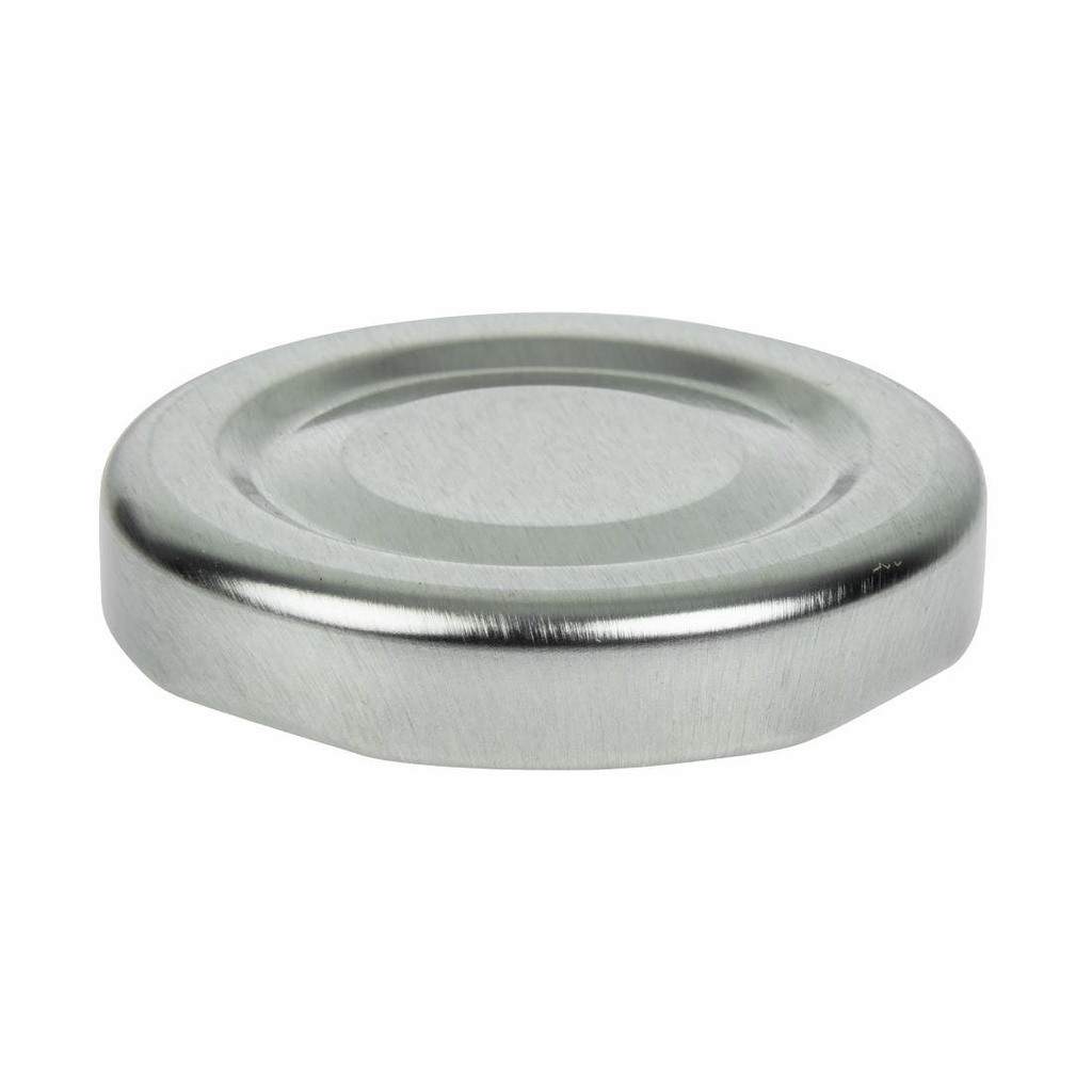 Zilveren deksel voor mini melkfles GL160 (18 stuks)