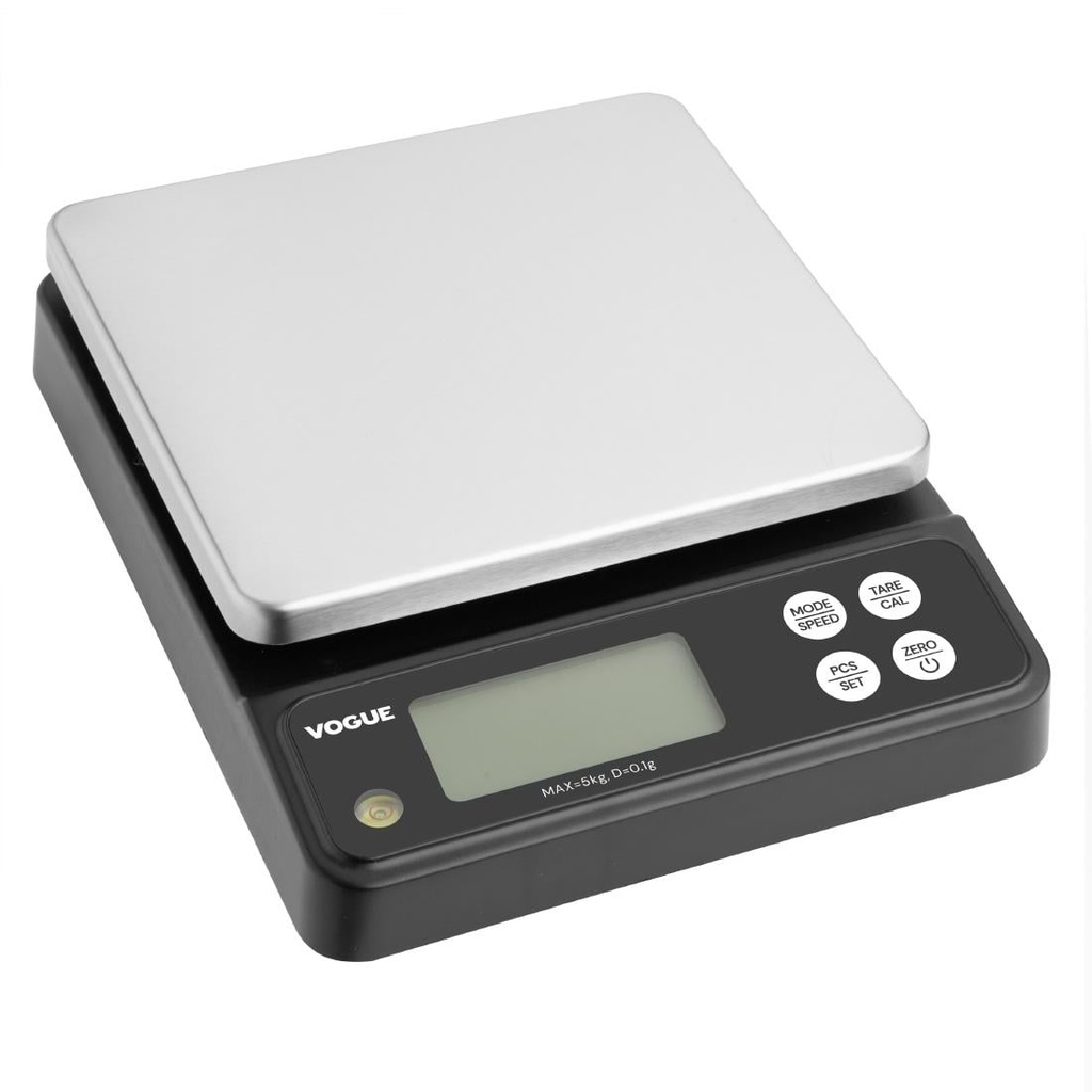 Vogue waterdichte elektrische weegschaal 5 kg