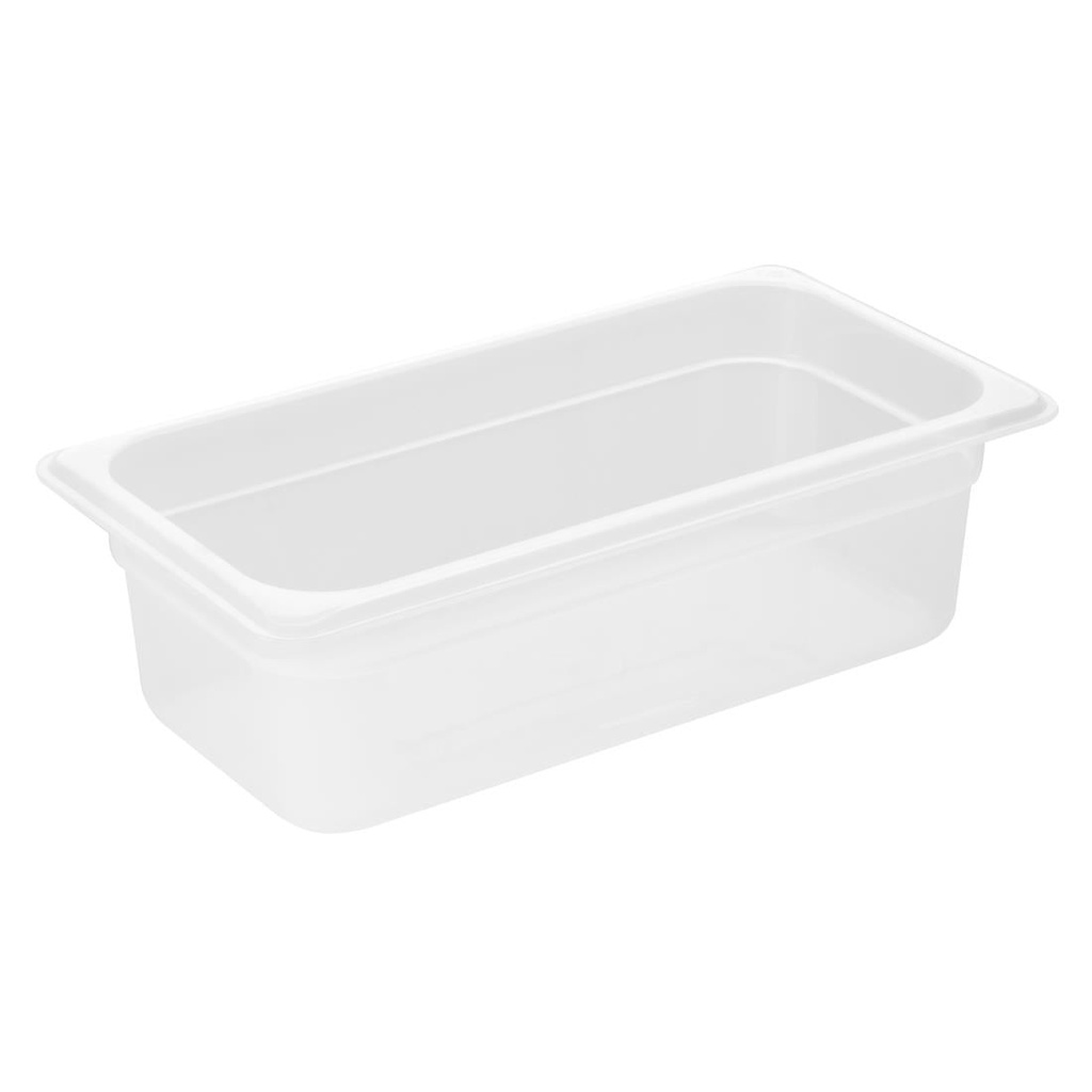 Nisbets Essentials polypropyleen 1/3 gastronorm bak 100mm