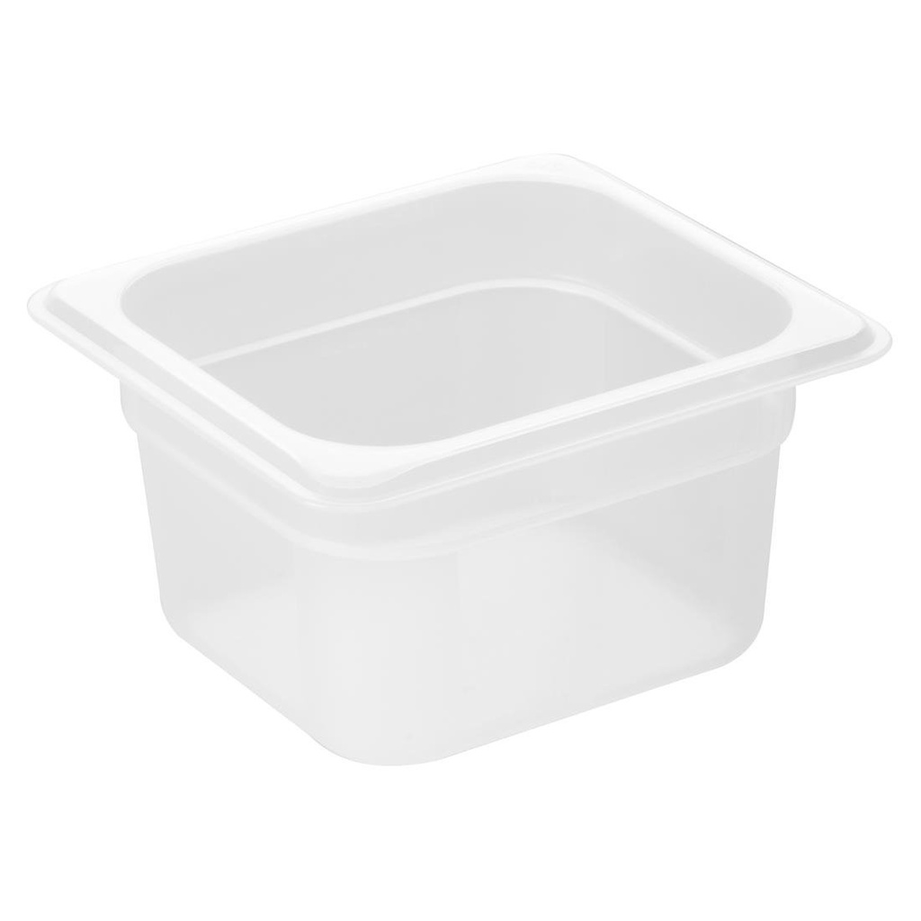 Nisbets Essentials Polypropyleen 1/6 Gastronormbak 100mm