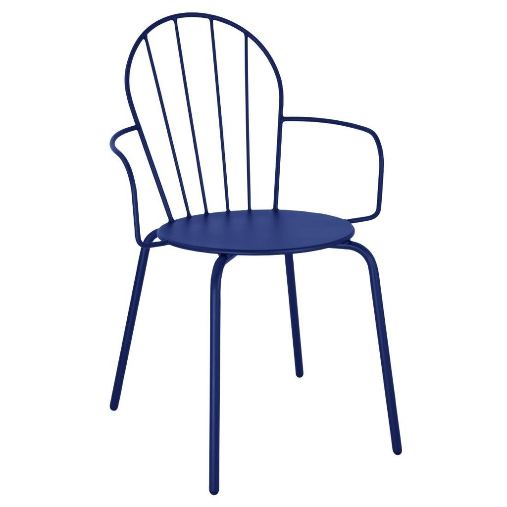 Bolero Adeline Armstoelen Donkerblauw (4 stuks)