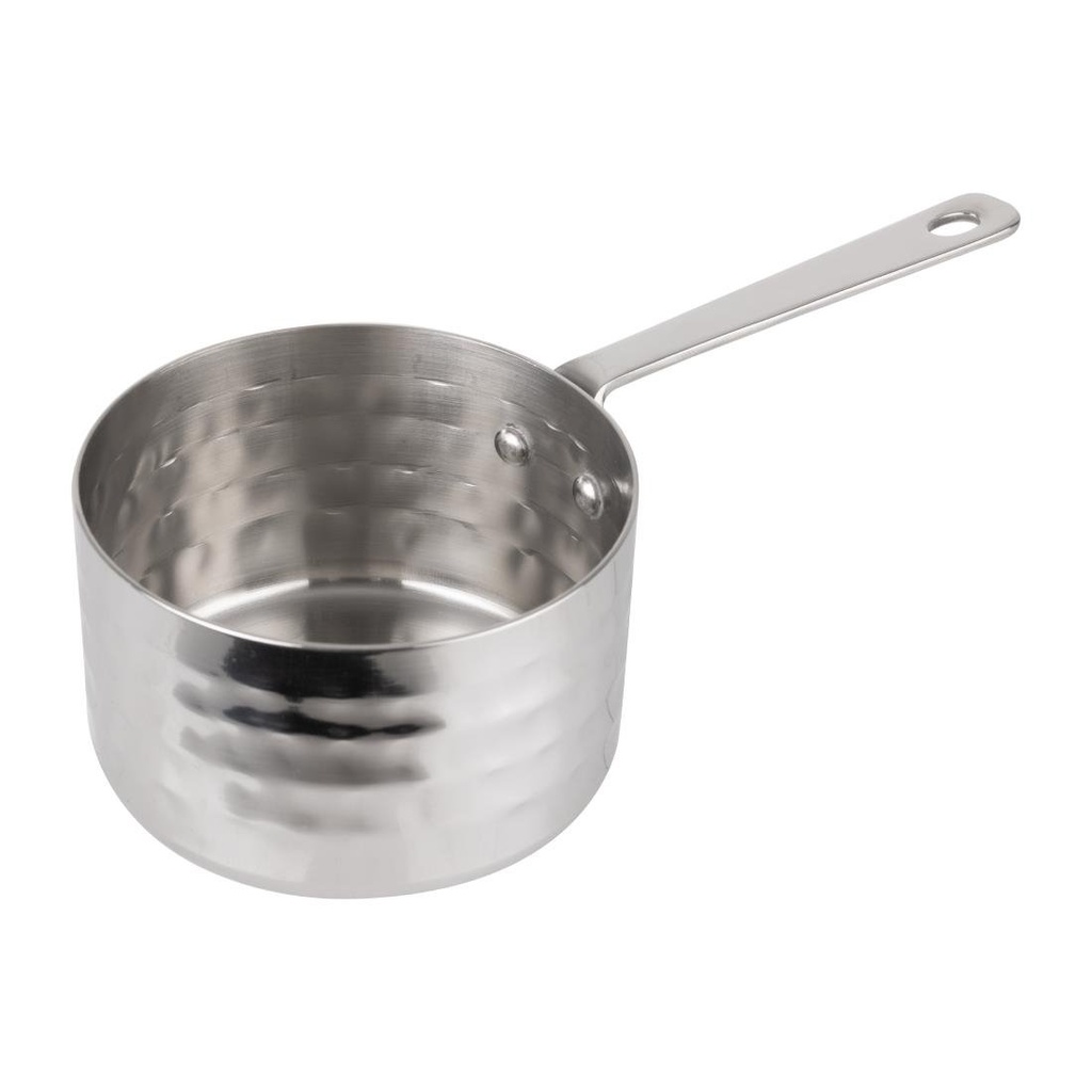 Olympia Tafelpresentatie Mini Steelpan Gehamerd 70mm