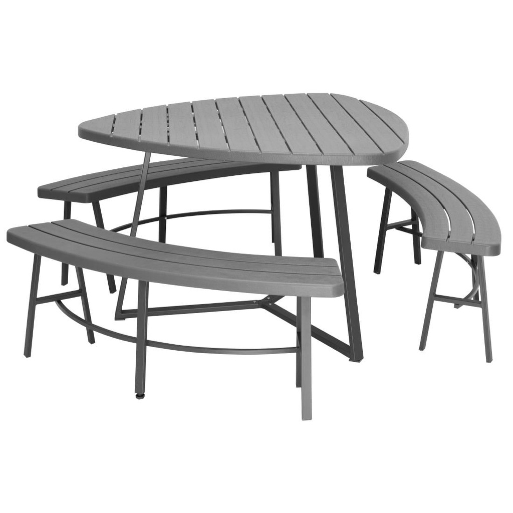 Bolero Valletta picknicktafel set