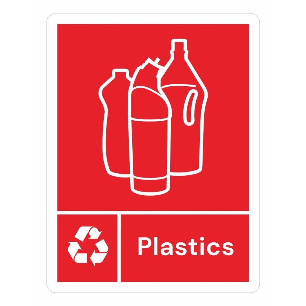 Jantex Slim Bin Label - Kunststoffen