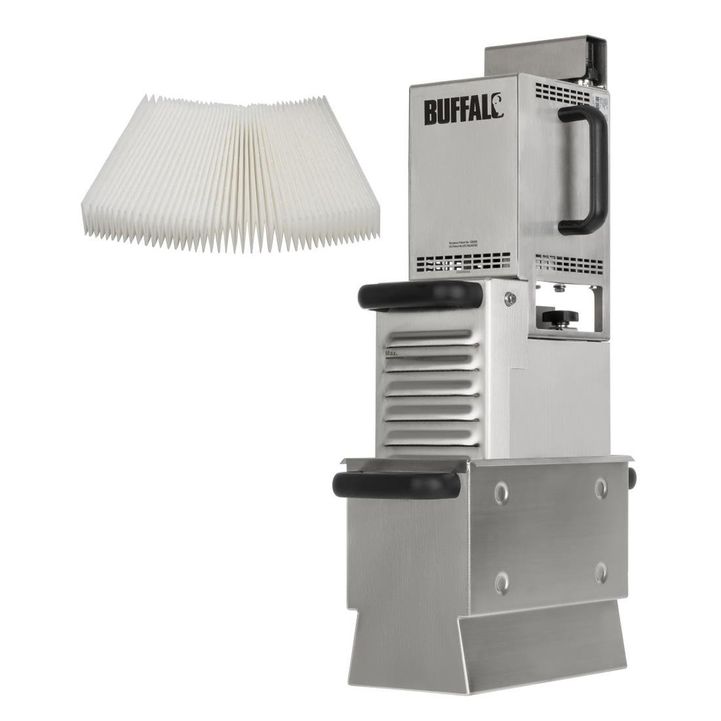 Buffalo olie filtratiemachine met 100 filters