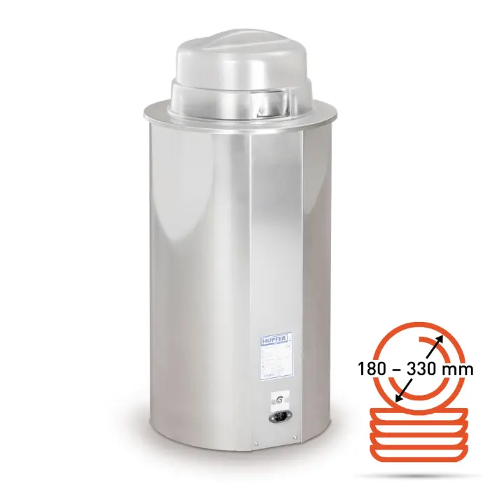 Hupfer Inbouw bordenstapelaar, verwarmd EB-TE H