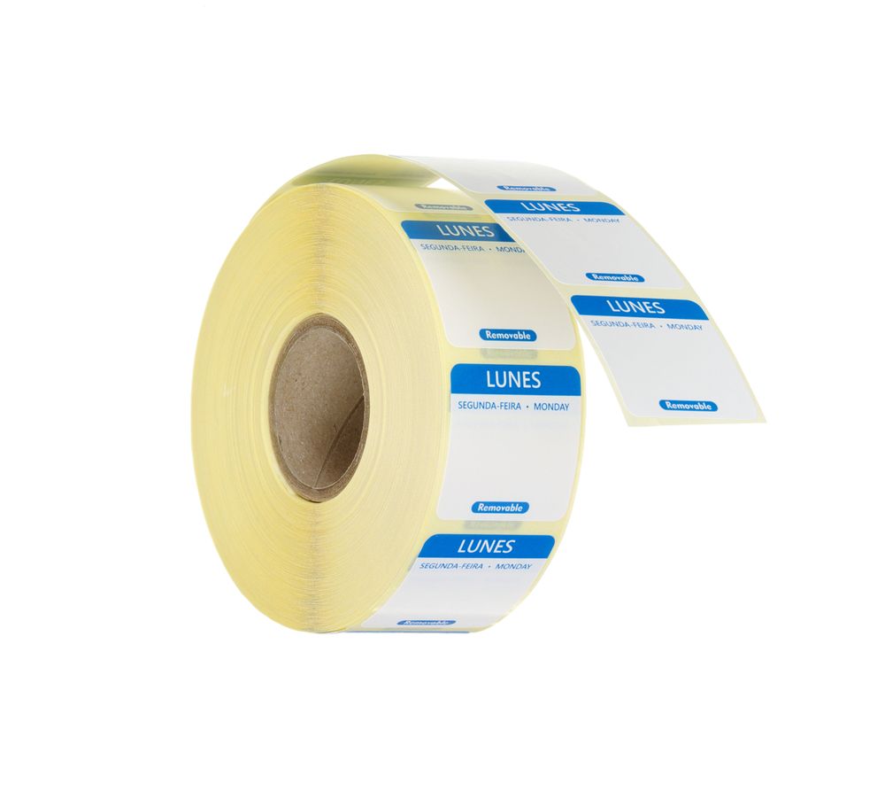 HENDI Voedselveiligheidsstickers, multifunctioneel, eenvoudig verwijderbaar 850800