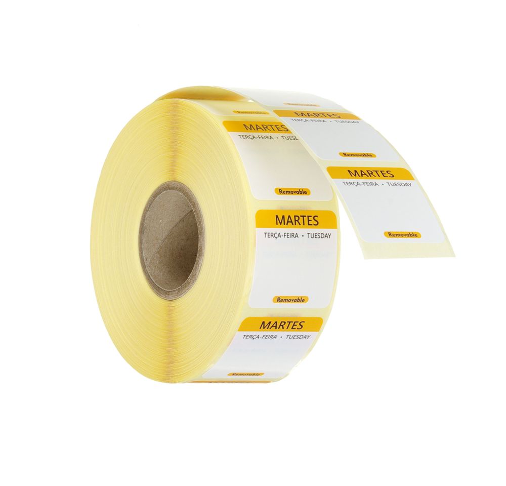 HENDI Voedselveiligheidsstickers, multifunctioneel, eenvoudig verwijderbaar 850817