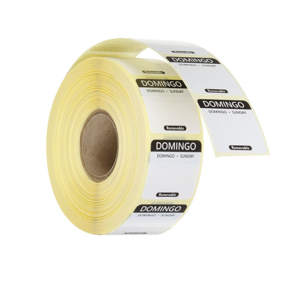 HENDI Voedselveiligheidsstickers, multifunctioneel, eenvoudig verwijderbaar 850862