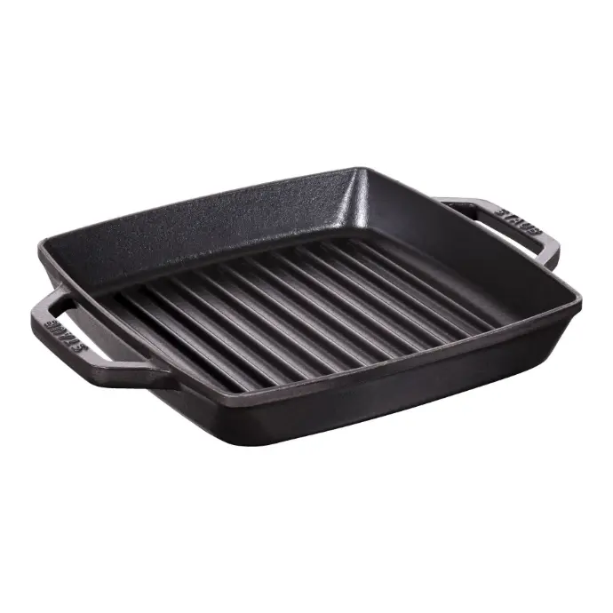 Staub Grill Pans Grillpan 23 cm, Zwart