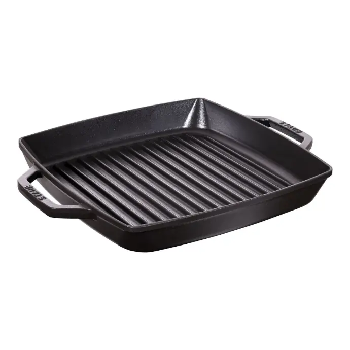 Staub Grill Pans Grillpan 28 cm, Zwart