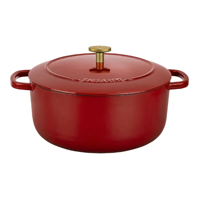 BALLARINI Bellamonte Cocotte 24 cm / 4 l, Rond, Rood