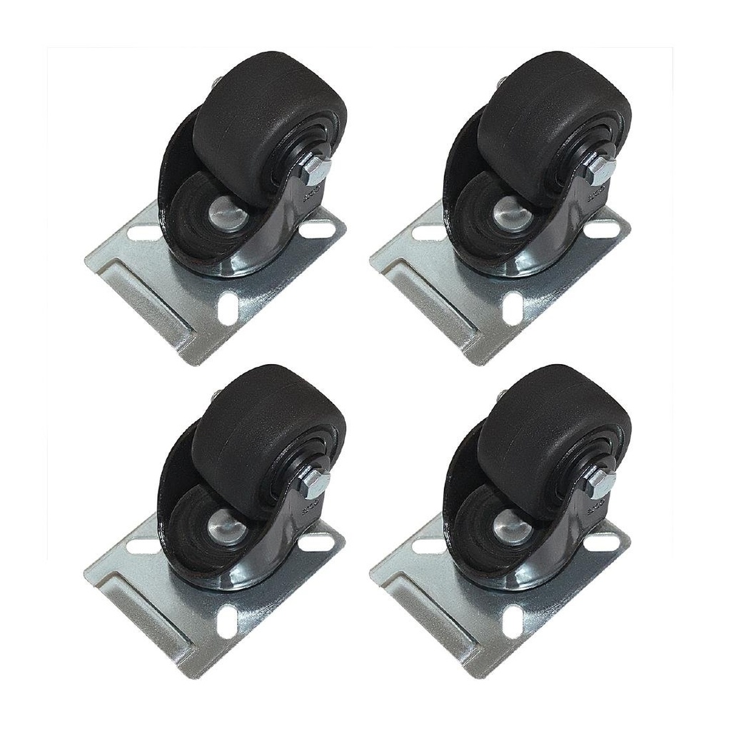 Polar zwenkwielen (4 stuks)