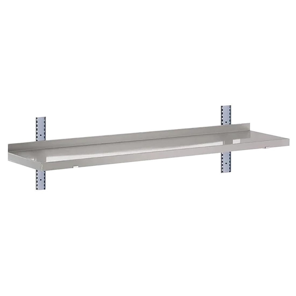Gastro-M Complete wandplank 1 niveau 120x40cm - volledige montageset (excl. schroeven)