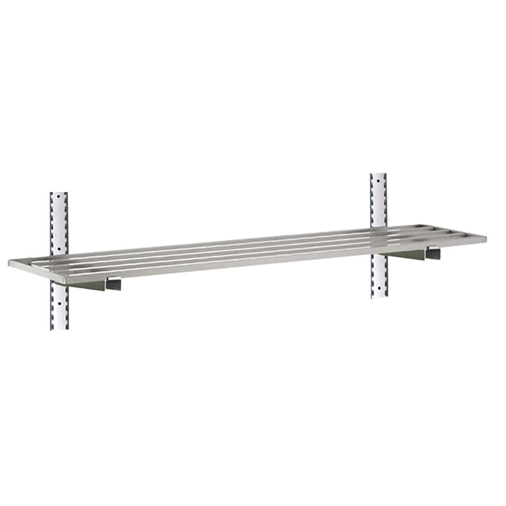 Gastro-M Complete wandplank 1 niveau 120x40cm - volledige montageset (excl. schroeven)
