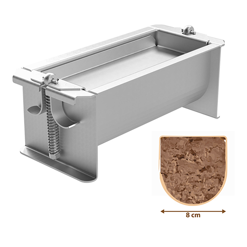 Adelmann patévorm 8,0(H)x20x8,0cm 065101