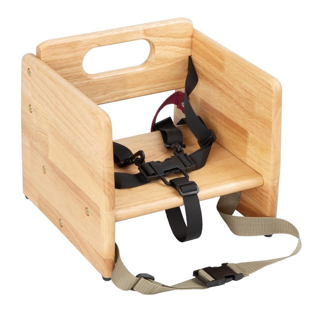 Bolero boosterzitje natuurlijk hout