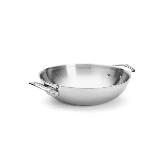 Wokpan roestvrijstaal - 32 cm - De Buyer - Affinity