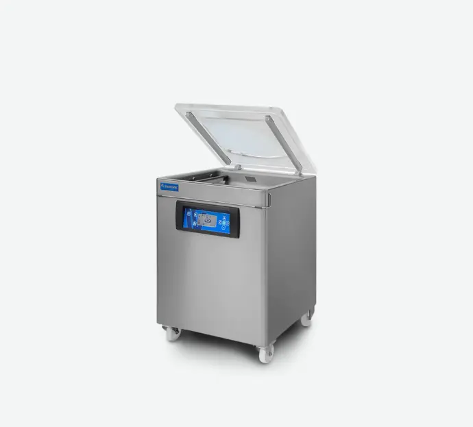 Vacuummachine Henkovac Mobile M1, roestvrijstalen kamer & transparante deksel