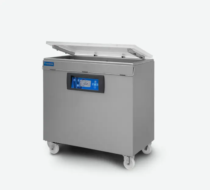 Vacuummachine Henkovac Mobile M3, roestvrijstalen kamer & transparante deksel