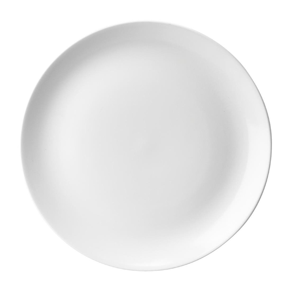 White Evolve Coupe Plaat 260mm (Doos 12)