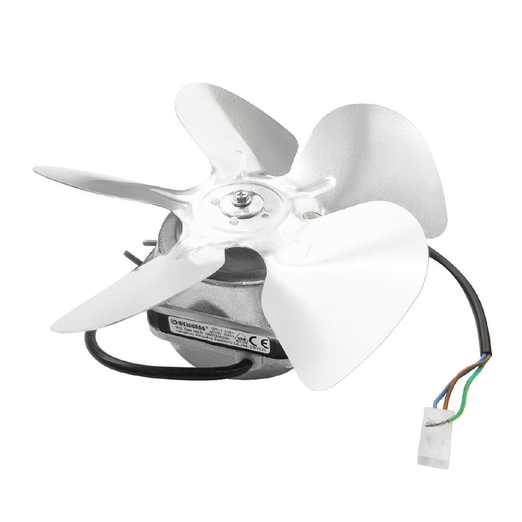 Polar ventilatormotor en ventilatorblad