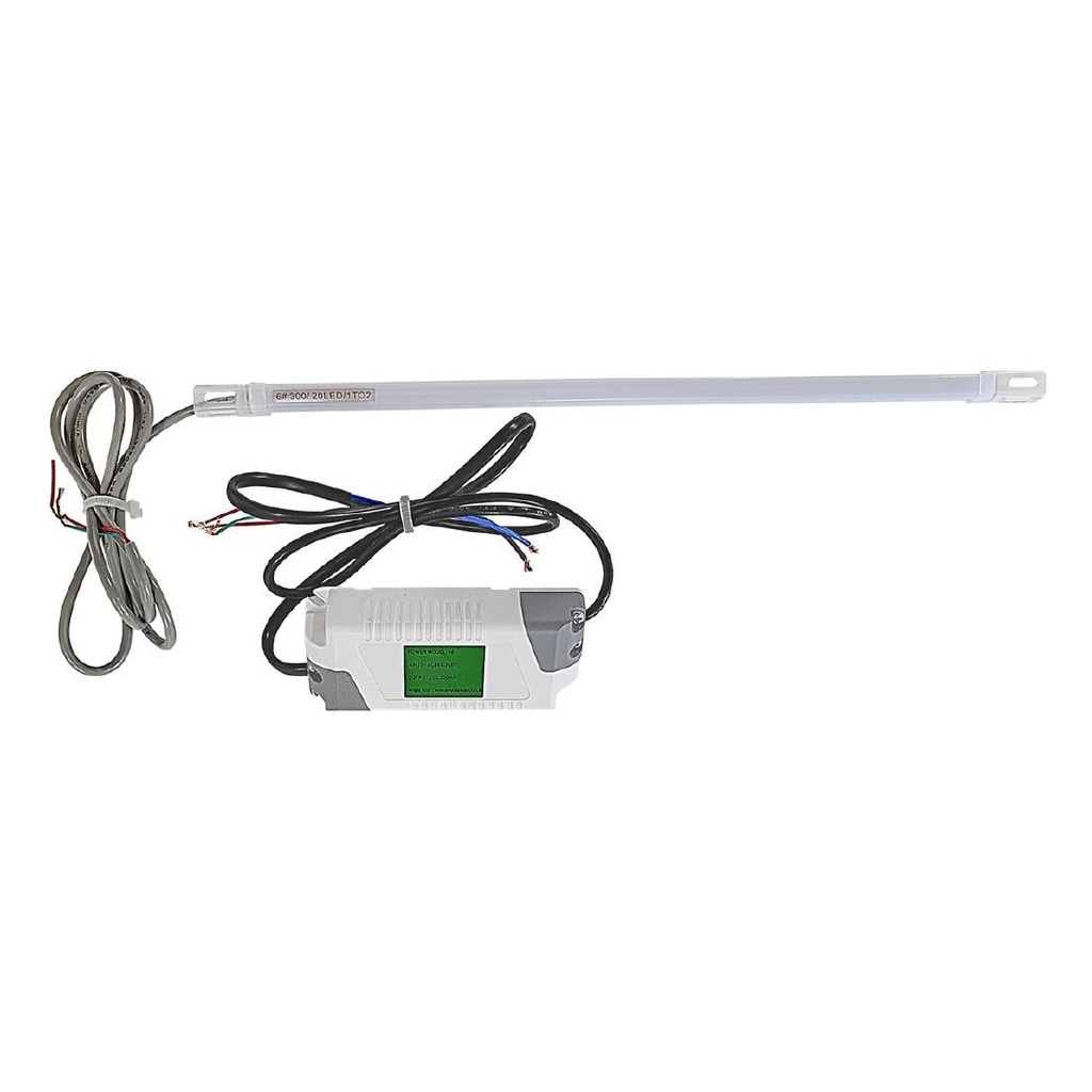 Polar LED-licht en transformator