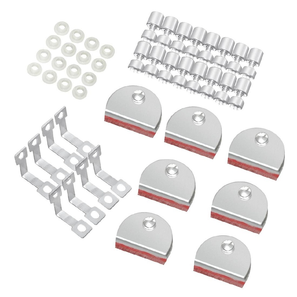 Polar glasbevestigingsset