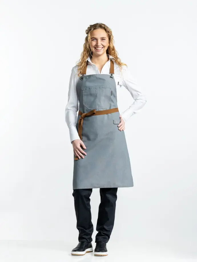 Schort Chaud Devant - Clip Grey W70 - L85