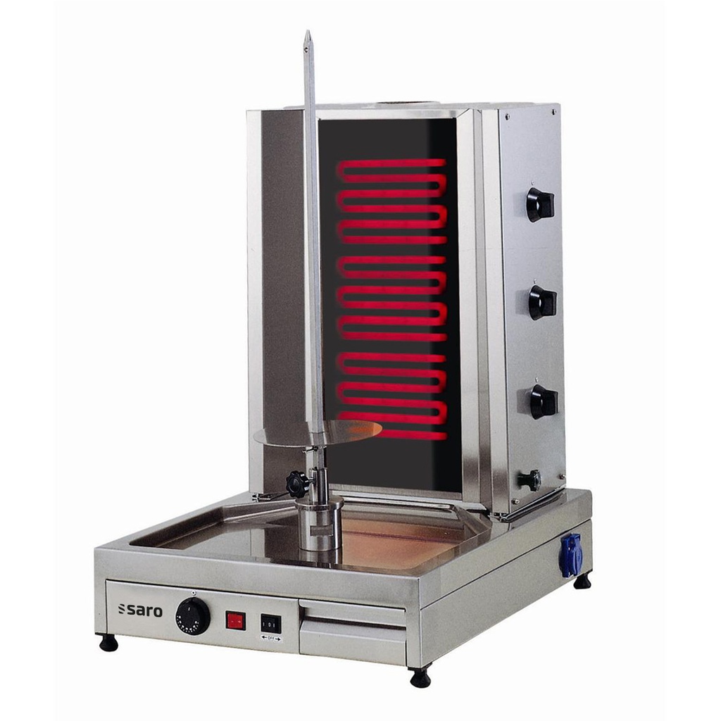 Saro Elektrische kebab / gyros grill - model ED3 126-1800