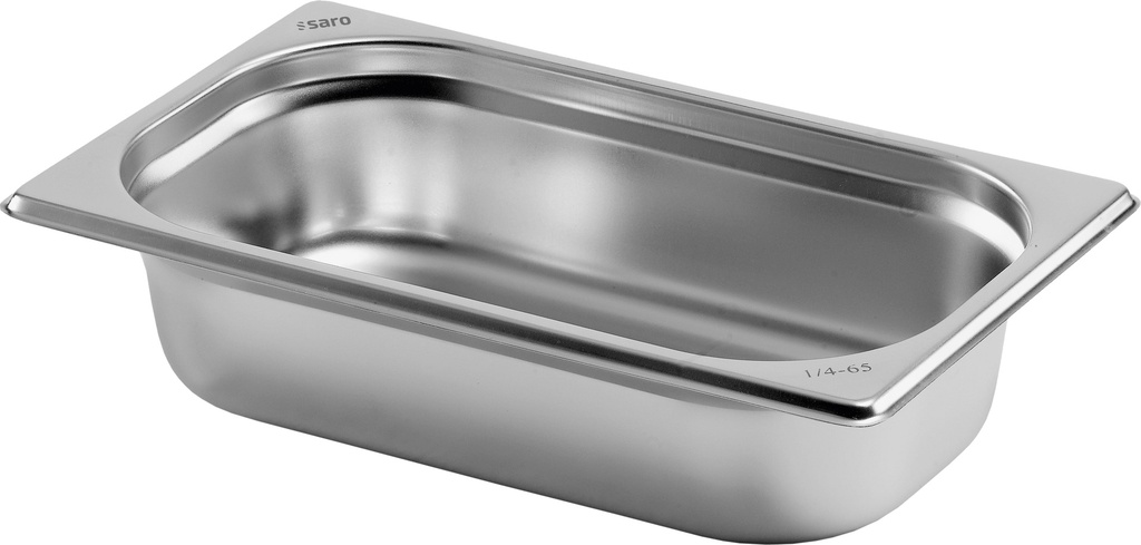 Saro TOP LINE GN-bak 1/4 GN  Diepte 65 mm 126-5165T