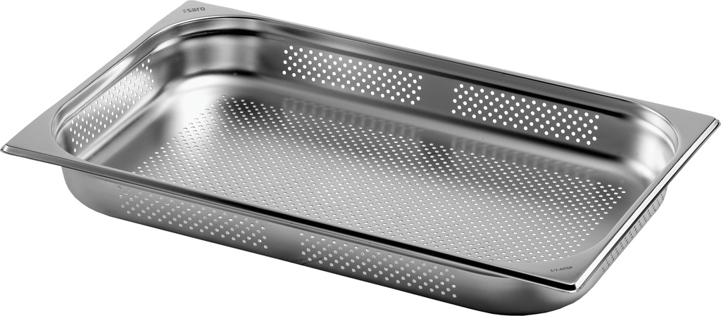 Saro TOP LINE GN-bak 1/1 GN geperforeerd Diepte 40 mm 126-5355T