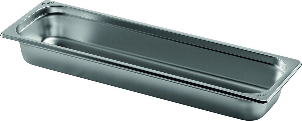 Saro Gastronormbak RVS model TOP LINE 2/4 D100mm 126-5610T