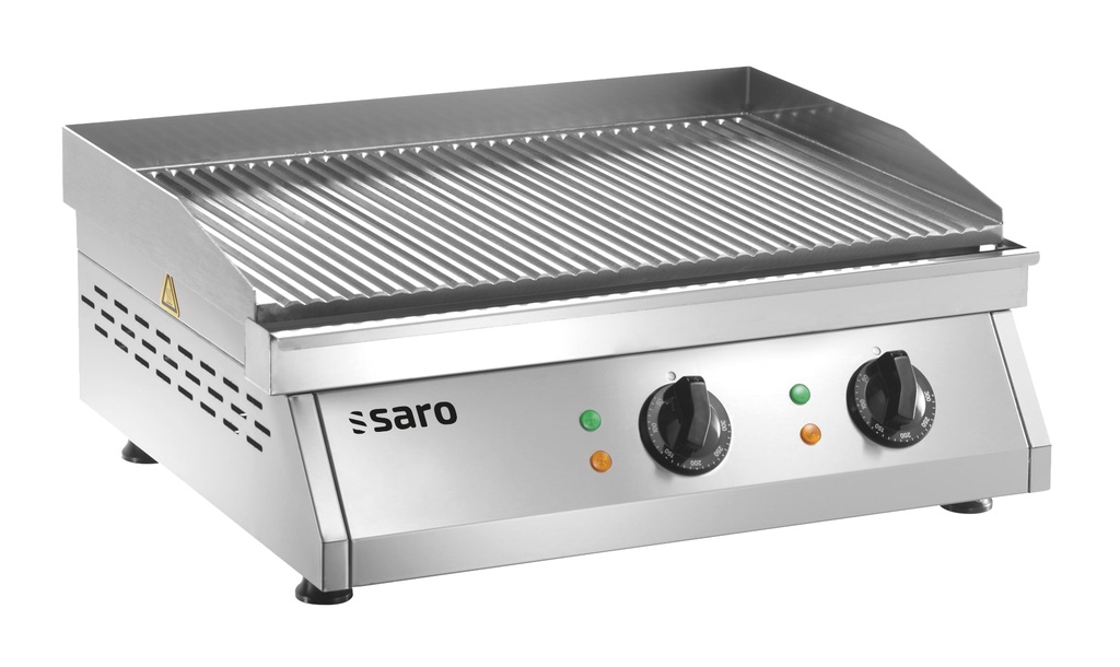 Saro Electrische grillplaat (gegroefd),FRY TOP GH 610 R 172-3130