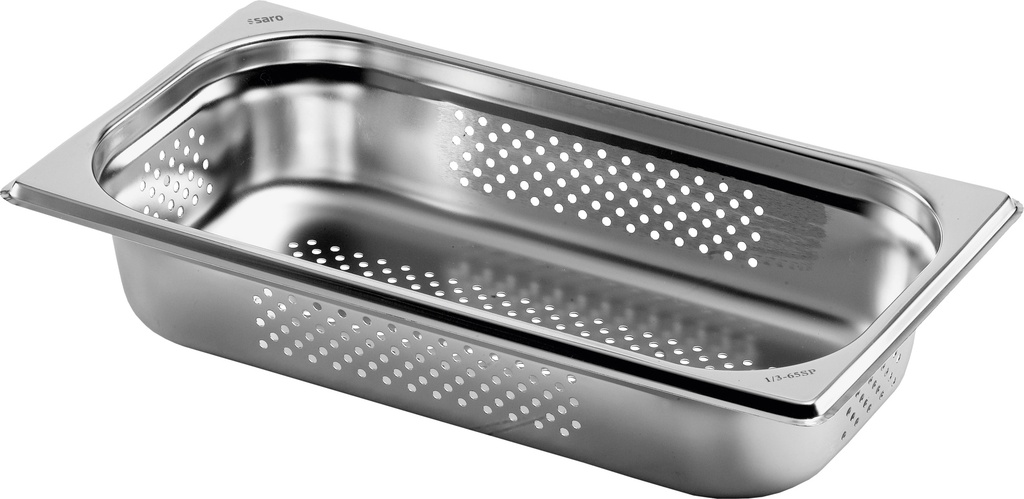Saro  BUDGET LINE GN-bak 1/3 GN geperforeerd D 65 mm 282-9215