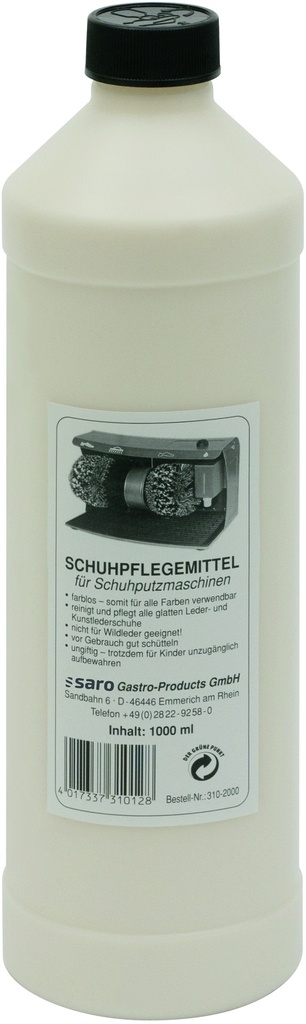 Saro 1 liter vloeibare schoenpoets creme 310-2000