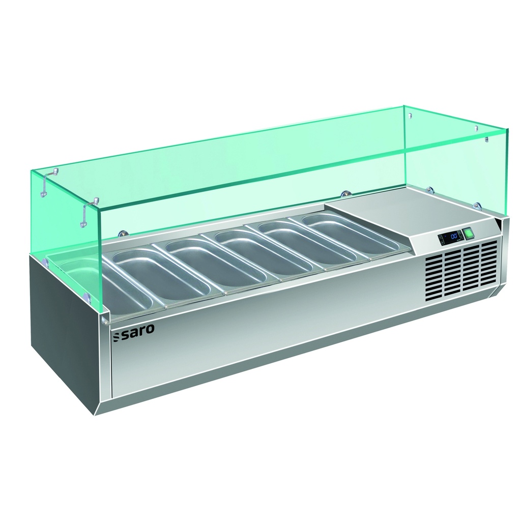 Saro Opzet koelvitrine - 1/3 GN, model VRX 1400/380 323-1037