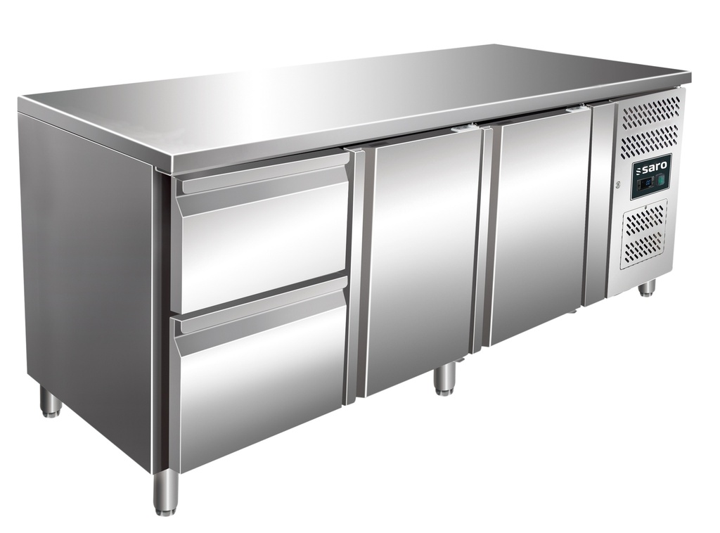 Saro koeltafel, 2 deuren + 1x 2-ladenset, KYLIA 3110 TN 323-10716