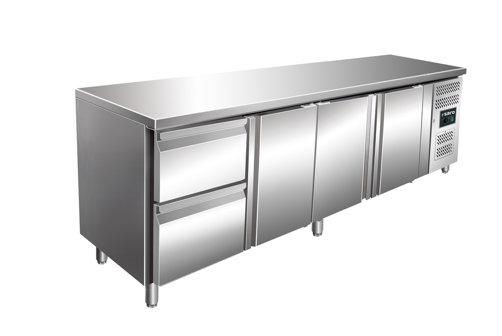 Saro koeltafel, 3 deuren + 1x 2-ladenset, KYLJA 4110 TN 323-10721