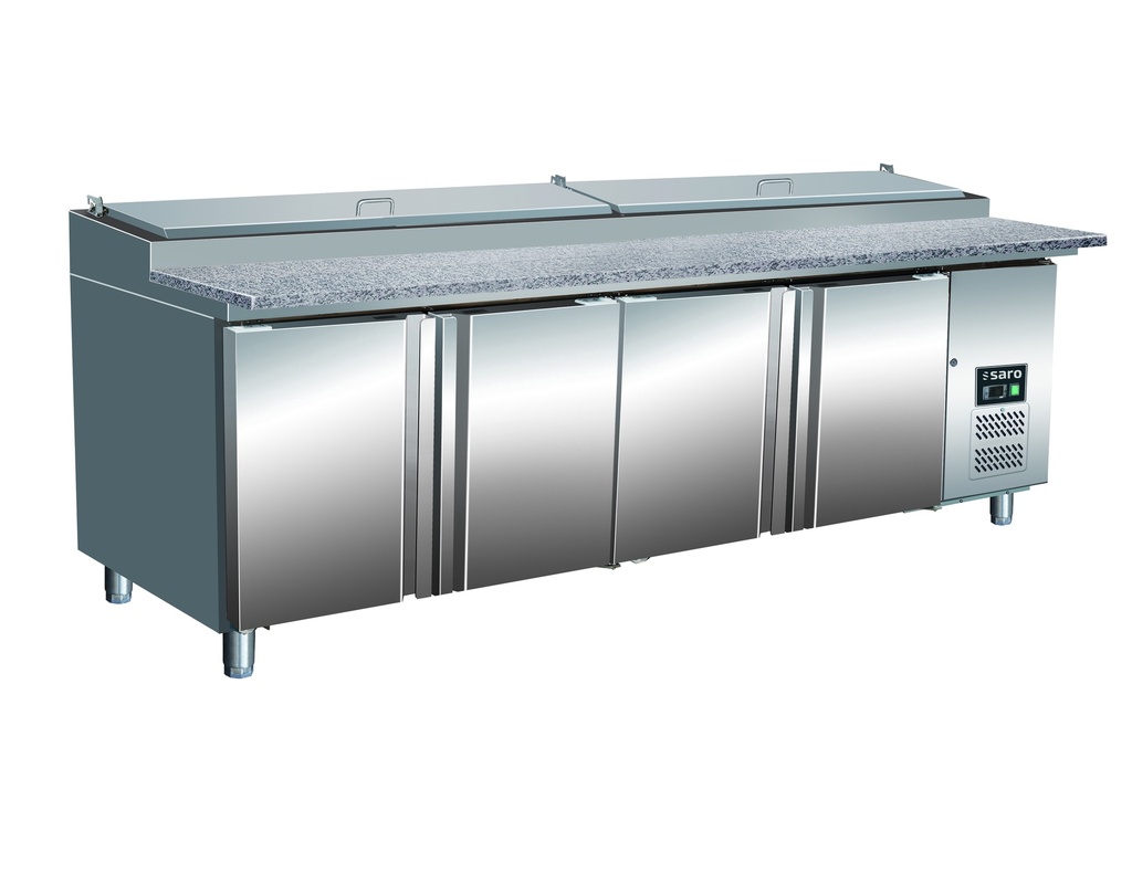 Saro belegstation 1/3 GN, granieten werkblad, SH 2500 323-1125