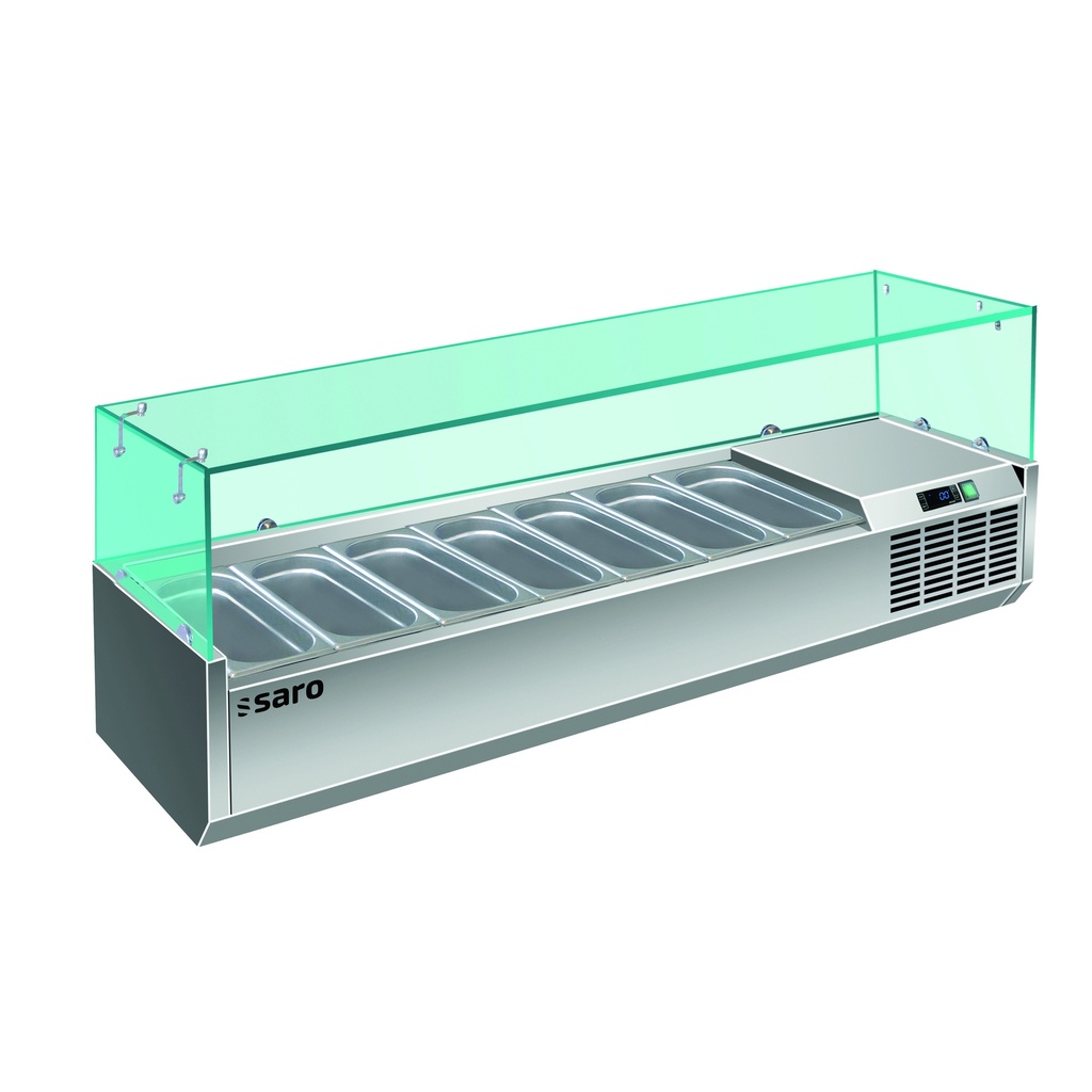 Saro Opzet koelvitrine - 1/4 GN model VRX 1600/330 323-1137