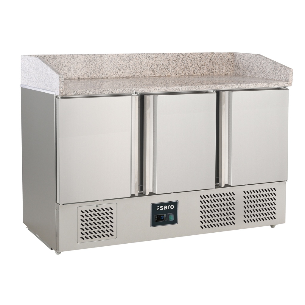 Saro Pizzawerkbank, 3 Deuren,  S 903 PZ S/S TOP PRO 323-14052