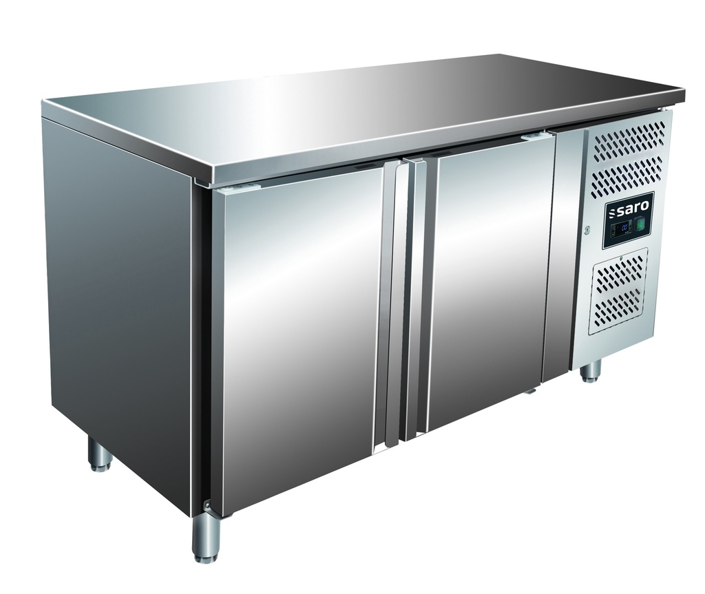 Saro koelwerkbank, 2 deuren, SNACK 2100 TN 323-1800